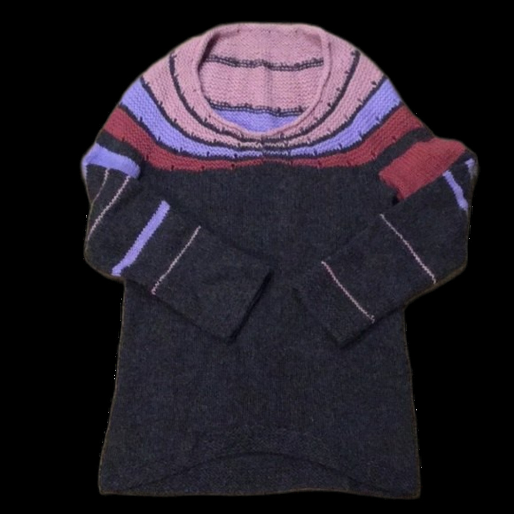 Vintage wool yoke sweater.